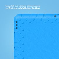 imoshion Schutzhülle mit Handgriff kindersicher Samsung Galaxy Tab A11 / A9 8.7 Zoll - Blau