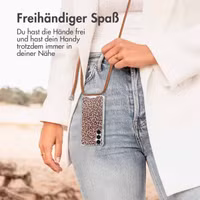 imoshion Design Hülle mit Band Samsung Galaxy A16 - Leopard Mood