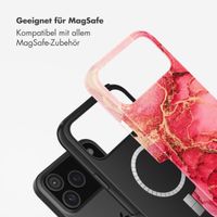 Selencia Vivid Rückabdeckung mit MagSafe Apple iPhone 17 Pro Max - Rosy Marble