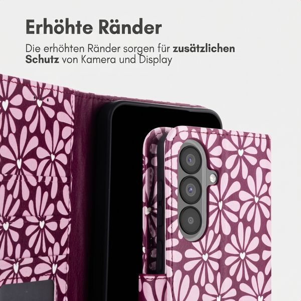 imoshion Design Klapphülle Samsung Galaxy A57 (5G) - Bloom Love Blush