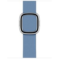 Apple Leather Band Modern Buckle für die Apple Watch Series 1-9 / SE - 38/40/41 mm / Series 10 - 42 mm - Größe L - Cornflower