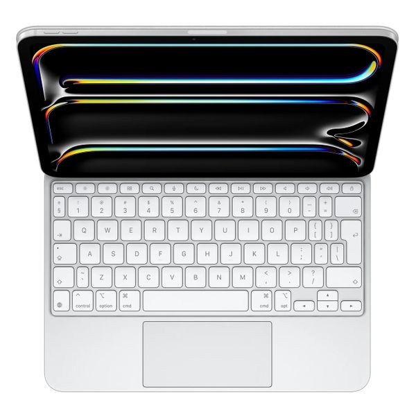 Apple Magic Keyboard Apple iPad Pro 11 (2025) M5 / (2024) M4 - QWERTY / INT - Weiß