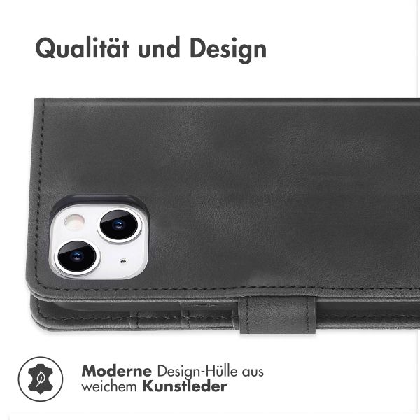 imoshion Klapphülle mit Kordel Apple iPhone 14 / 13 - Schwarz