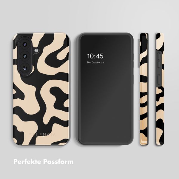 Selencia Vivid Rückabdeckung mit MagSafe Samsung Galaxy S26 Plus - Art Wave Black