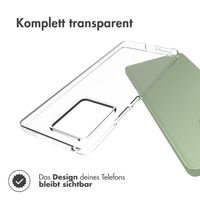 Accezz TPU Clear Cover für das Motorola Edge 40 - Transparent