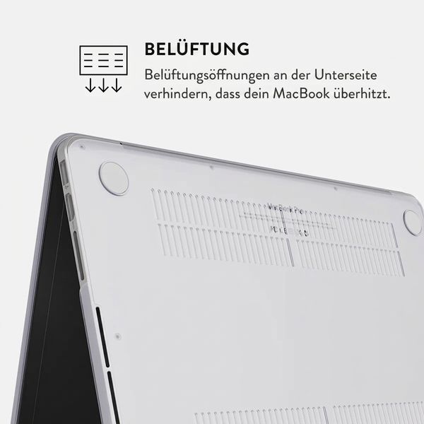 Burga Hardshell Hülle Apple MacBook Pro 14 Zoll (2021 / 2023 M3 chip / 2024 M4 chip / 2025 M5 chip) - Sorry Busy
