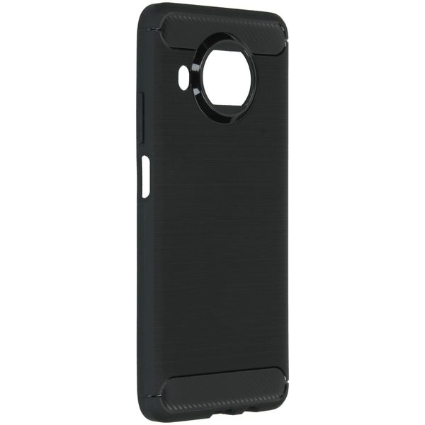 Brushed TPU Case für das Xiaomi Mi 10T Lite - Schwarz