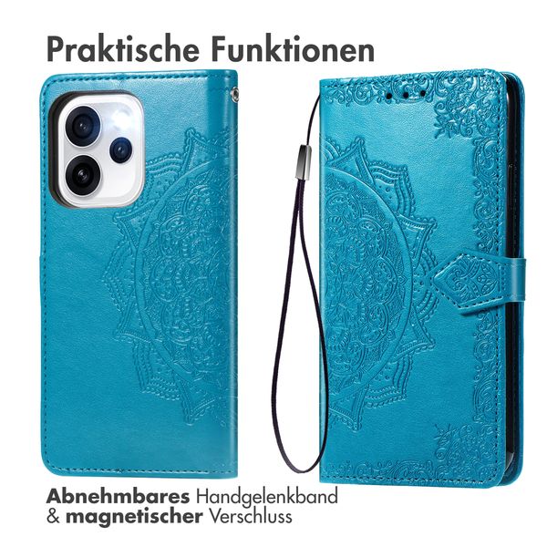 imoshion Mandala Klapphülle Oppo Reno15 F (5G) - Türkis