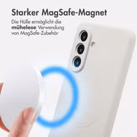 imoshion Color Back Cover mit MagSafe Samsung Galaxy A56 - Beige