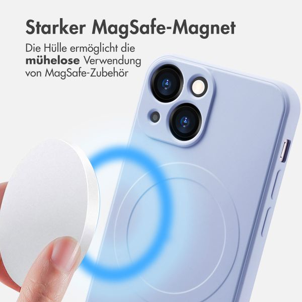 imoshion Color Back Cover mit MagSafe Apple iPhone 13 Mini - Lila