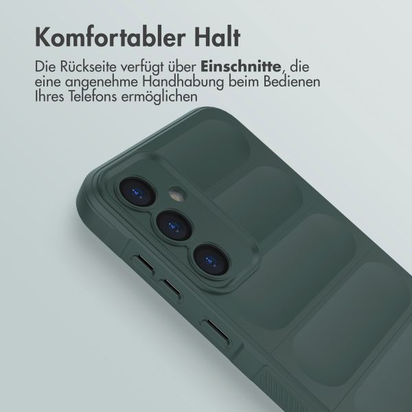 imoshion EasyGrip Backcover für das Samsung Galaxy S23 FE - Dunkelgrün