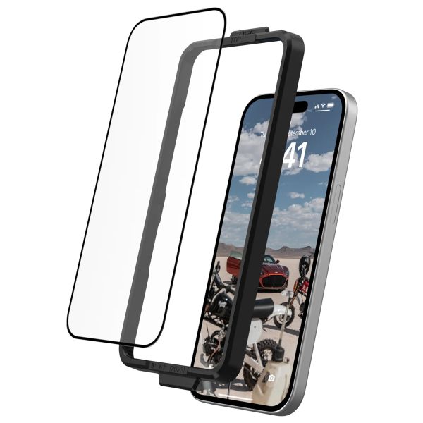 UAG Displayschutz aus gehärtetem Glas Shield Plus für das iPhone 15