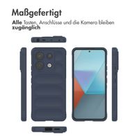 imoshion EasyGrip Back Cover für das Xiaomi Redmi Note 13 Pro (5G) - Dunkelblau