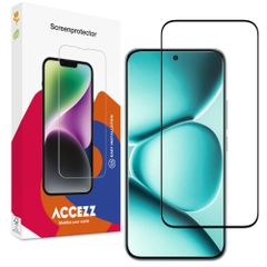 Accezz Full Cover Screen Protector aus gehärtetem Glas Xiaomi Redmi Note 15 Pro Plus (5G)