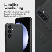 Accezz 2-in-1 Klapphülle aus Leder mit MagSafe Samsung Galaxy S23 FE - Onyx Black