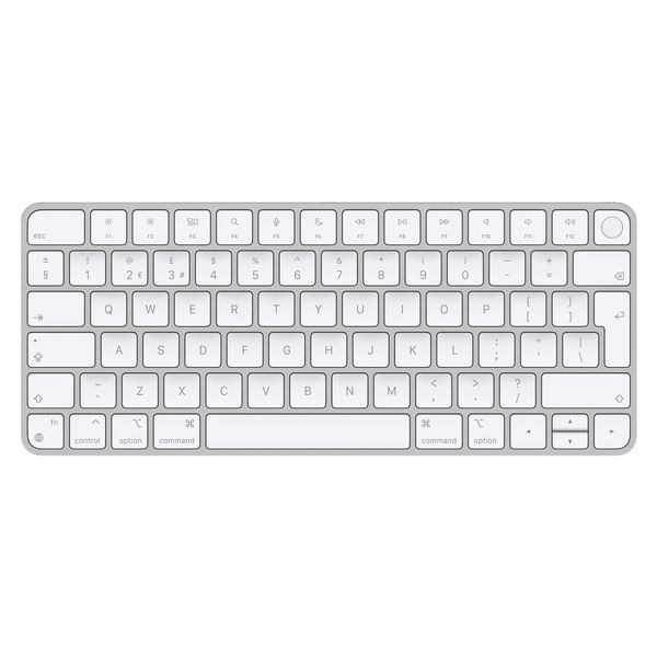 Apple Magic Keyboard mit Touch ID - Kabellose Tastatur - QWERTY / UK - Lightning - Weiß