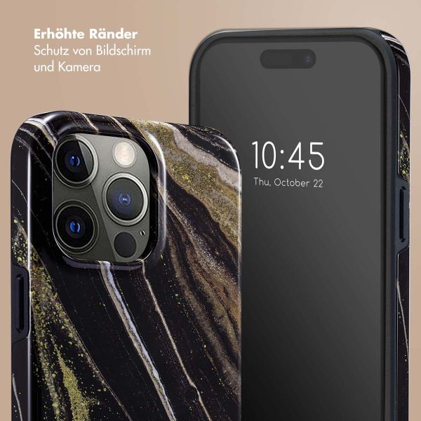 Selencia Vivid Back Cover Apple iPhone 15 Pro Max - Chic Marble