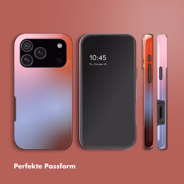 Selencia Vivid Rückabdeckung mit MagSafe Apple iPhone 17 Pro - Gradient Soft Blush