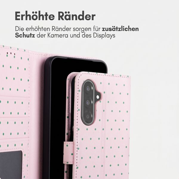 imoshion Design Klapphülle Samsung Galaxy A57 (5G) - Happy Dots