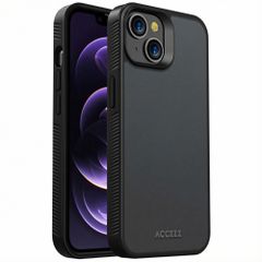 Accezz Rugged Frosted Back Cover Apple iPhone 14 - Schwarz