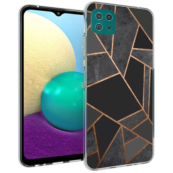 imoshion Design Hülle für das Samsung Galaxy A22 (5G) - Black Graphic