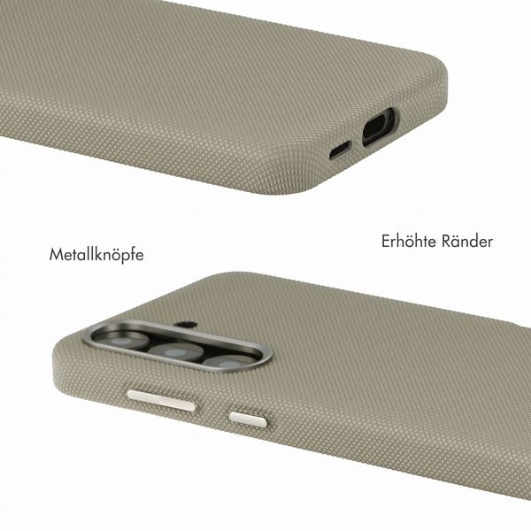 Accezz Mesh Backcover mit MagSafe Samsung Galaxy S25 / S24 - Dunkelgrau