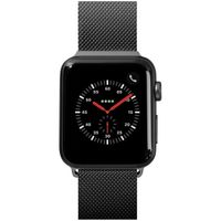 Laut Steel Loop für das Apple Watch Series 1-10 / SE / Ultra (2) - 42/44/45/46/49 mm - Schwarz