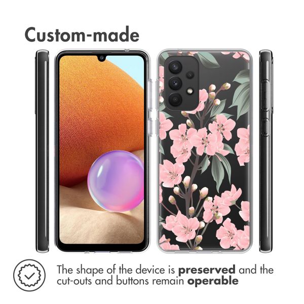 imoshion   Design Hülle für das Samsung Galaxy A33 - Cherry Blossom