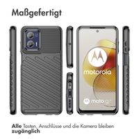 imoshion Thunder Backcover für das Motorola Moto G73 - Schwarz