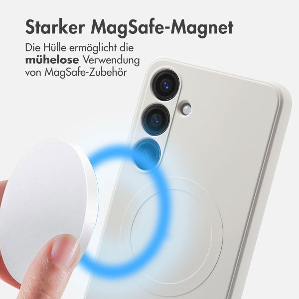 imoshion Color Back Cover mit MagSafe Samsung Galaxy S24 Plus - Beige