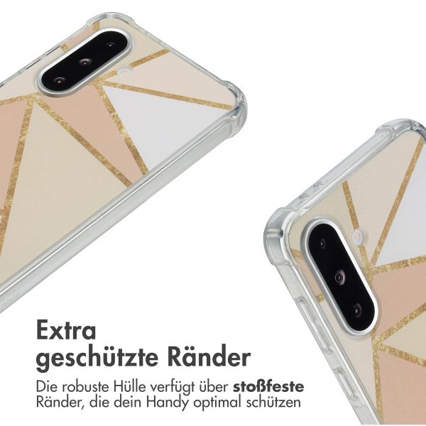 imoshion Design Hülle mit Band Samsung Galaxy A36 - Beige Graphic