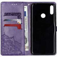 Mandala Klapphülle Violett für das Huawei Y7 (2019)