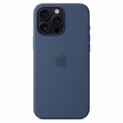Apple Silikon-Case MagSafe für das Apple iPhone 16 Pro Max - Denim