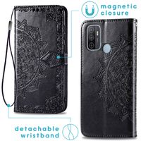 imoshion Mandala Klapphülle Oppo A53 / Oppo A53s - Schwarz