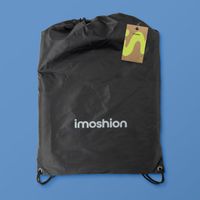 imoshion Reisetisch - Tablethalter Auto - 7 Aufbewahrungsfächer - Inklusive 2 Malvorlagen - Schwarz