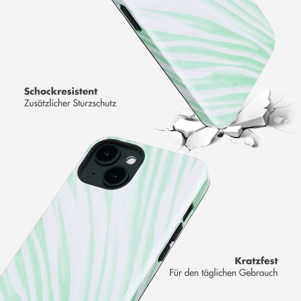 Selencia Vivid Rückabdeckung mit MagSafe Apple iPhone 14 - Nature Grayed Jade