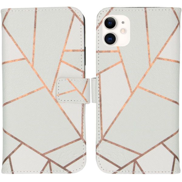 imoshion Design TPU Klapphülle für das iPhone 11 - White Graphic