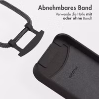 imoshion Color Backcover mit abnehmbarem Handykette und MagSafe Apple iPhone 14 - Black Coffee