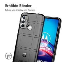 imoshion Rugged Shield Backcover für das Motorola Moto G60 - Schwarz