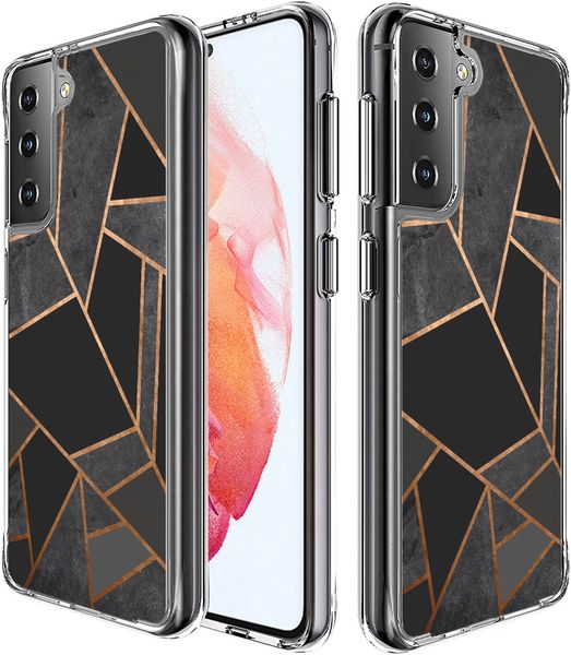 imoshion Design Hülle Samsung Galaxy S21 - Black Graphic