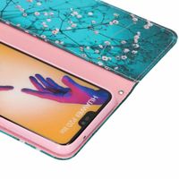 Design TPU Klapphülle für das Huawei P20 Lite