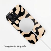 Selencia Vivid Rückabdeckung mit MagSafe Apple iPhone 18 Pro Max / 17 Pro Max - Art Wave Black