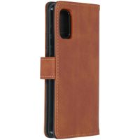 imoshion Luxuriöse Klapphülle Samsung Galaxy A41 - Braun