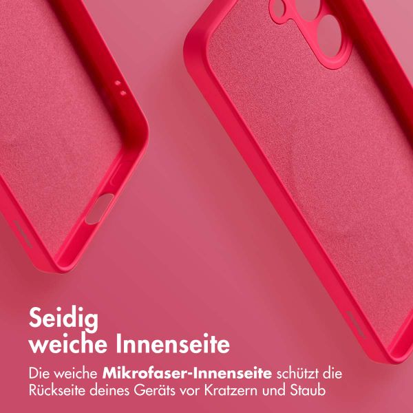 imoshion Color Back Cover mit MagSafe Samsung Galaxy S24 - Neon Pink