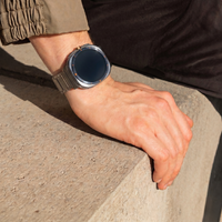 Accezz Mattes Titanstahlarmband für Samsung Galaxy Watch Ultra (2024/2025) - Titanium