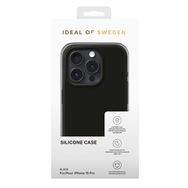 iDeal of Sweden Silikon Case für das Apple iPhone 15 Pro - Black