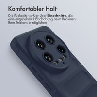 imoshion EasyGrip Back Cover für das Xiaomi 14 Ultra - Dunkelblau