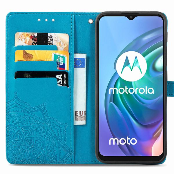 imoshion Mandala Klapphülle Motorola Moto G30 / G20 / G10 (Power) - Türkis