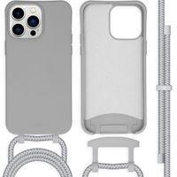 imoshion Color Backcover mit abtrennbarem Band für das Apple iPhone 14 Pro Max - Grau