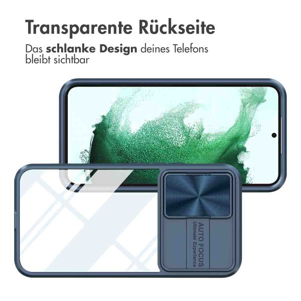 imoshion Back Cover mit Kameraschieber Samsung Galaxy A54 (5G) - Dunkelblau